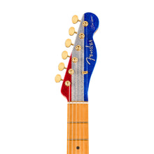 [PREORDER] Fender Limited Edition Buck Owens Telecaster Electric Guitar, Maple FB, Red, Silver and Blue Sparkle