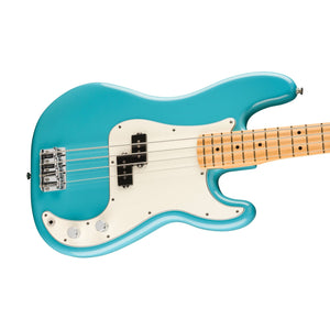 [PREORDER] Fender Player II Precision Bass Guitar, Maple FB, Aquatone Blue