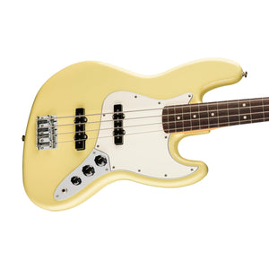 [PREORDER] Fender Player II Jazz Bass Guitar, RW FB, Hialeah Yellow