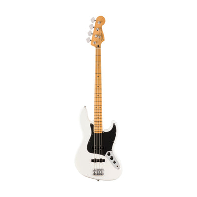 [PREORDER] Fender Player II Jazz Bass Guitar, Maple FB, Polar White