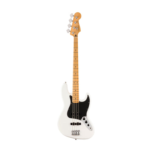 [PREORDER] Fender Player II Jazz Bass Guitar, Maple FB, Polar White