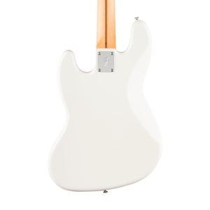 [PREORDER] Fender Player II Jazz Bass Guitar, Maple FB, Polar White