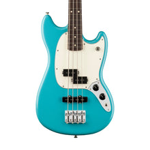 [PREORDER] Fender Player II Mustang Bass PJ Guitar, RW FB, Aquatone Blue