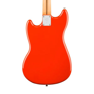 [PREORDER] Fender Player II Mustang Bass PJ Guitar, RW FB, Coral Red