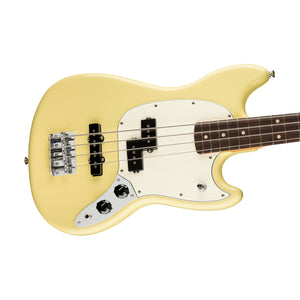 [PREORDER] Fender Player II Mustang Bass PJ Guitar, RW FB, Hialeah Yellow