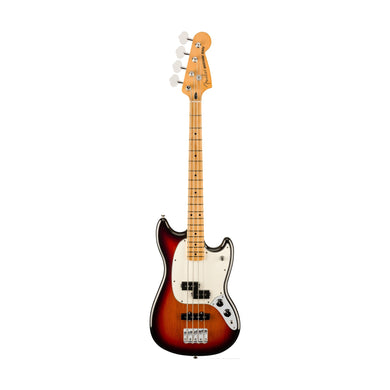 [PREORDER] Fender Player II Mustang Bass PJ Guitar, Maple FB, 3-Tone Sunburst