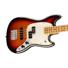 [PREORDER] Fender Player II Mustang Bass PJ Guitar, Maple FB, 3-Tone Sunburst