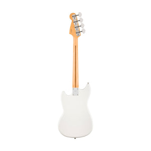 [PREORDER] Fender Player II Mustang Bass PJ Guitar, Maple FB, Polar White