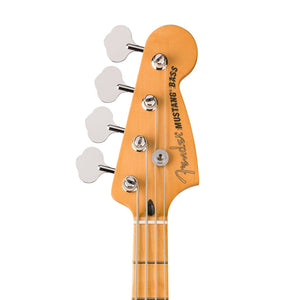 [PREORDER] Fender Player II Mustang Bass PJ Guitar, Maple FB, Polar White
