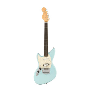 [PREORDER 2 WEEKS] Fender Kurt Cobain Jag-Stang Left-handed Electric Guitar, RW FB, Sonic Blue