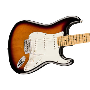[PREORDER] Fender Player Stratocaster Electric Guitar, Maple FB, Anniversary 2-Color Sunburst