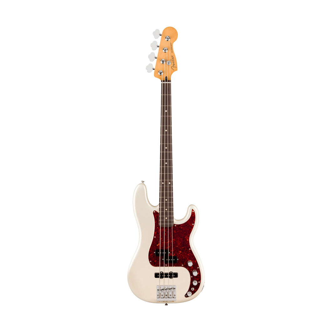 [PREORDER] Fender Player II Modified Active Precision Bass Guitar, RW FB, Olympic Pearl