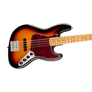 [PREORDER] Fender Player II Modified Active Jazz Bass Guitar, Maple FB, 3 Tone Sunburst