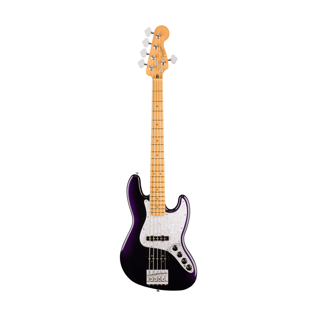 [PREORDER] Fender Player II Modified Active Jazz Bass V Guitar, Maple FB, Dusk