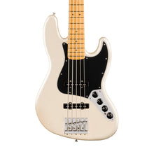 [PREORDER] Fender Player II Modified Active Jazz Bass V Guitar, Maple FB, Olympic Pearl