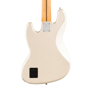 [PREORDER] Fender Player II Modified Active Jazz Bass V Guitar, Maple FB, Olympic Pearl