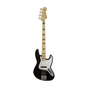 [PREORDER] Fender Artist Geddy Lee Jazz Bass Guitar, Maple Neck, Black, 3-Ply White Pickguard