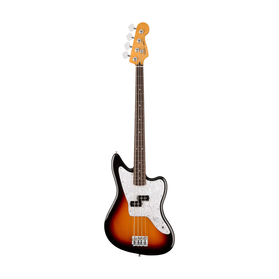 [PREORDER] Fender Mark Hoppus Jaguar Bass Guitar, RW FB, 3-Color Sunburst