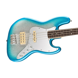 [PREORDER] Fender Limited Player Plus x Blu DeTiger Jazz Bass Guitar, RW FB, Sky Burst Sparkle