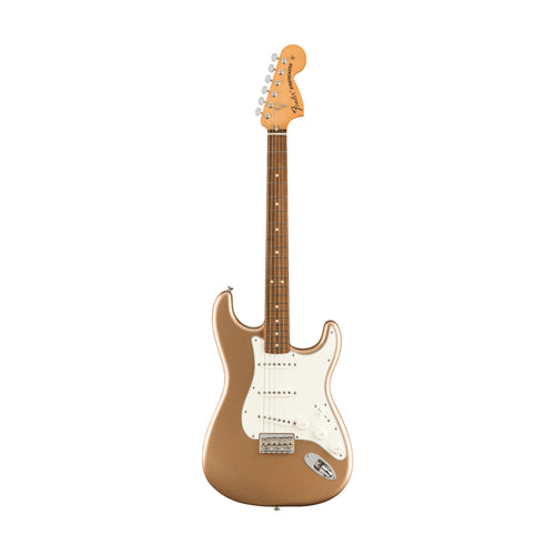 [PREORDER] Fender Limited Edition Vintera 70s Stratocaster Hardtail Electric Guitar, PF FB, Firemist Gold