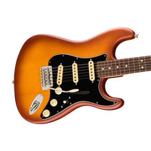 [PREORDER] Fender American Performer Timber Stratocaster Electric Guitar, RW FB, Honey Burst