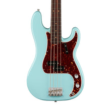 [PREORDER] Fender American Vintage II 60 Precision Bass Electric Guitar, RW FB, Daphne Blue