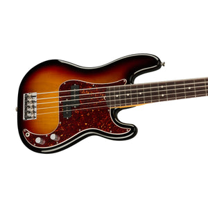 [PREORDER] Fender American Professional II Precision Bass V Electric Guitar, RW FB, 3-Tone Sunburst