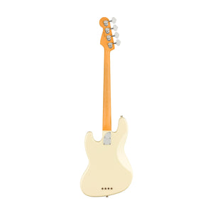 [PREORDER] Fender American Professional II Jazz Bass Electric Guitar, RW FB, Olympic White