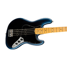 [PREORDER] Fender American Professional II Jazz Bass Electric Guitar, Maple FB, Dark Night