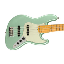 [PREORDER] Fender American Professional II 5-String Jazz Bass Electric Guitar, Maple FB, Mystic Surf Green