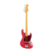 [PREORDER] Fender American Professional Classic Jazz Bass Electric Guitar, Maple FB, Faded Dakota Red
