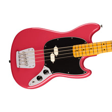 [PREORDER] Fender American Professional Classic Mustang Bass Guitar, Maple FB, Faded Dakota Red
