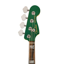 [PREORDER] Fender FSR American Ultra Jazz Bass Guitar, Ebony FB, Mystic Pine Green