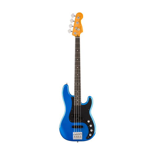[PREORDER] Fender American Ultra II Precision Bass Guitar, Ebony FB, Noble Blue