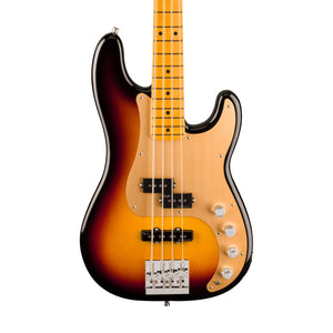 [PREORDER] Fender American Ultra II Precision Bass Guitar, Maple FB, Ultraburst