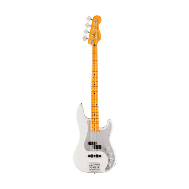 [PREORDER] Fender American Ultra II Precision Bass Guitar, Maple FB, Avalanche
