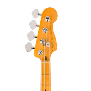 [PREORDER] Fender American Ultra II Precision Bass Guitar, Maple FB, Avalanche