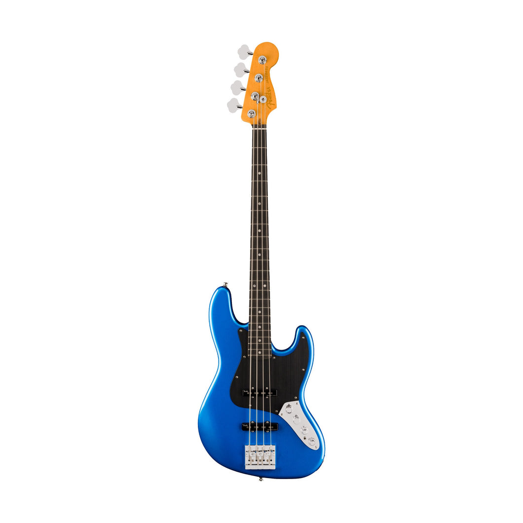 [PREORDER] Fender American Ultra II Jazz Bass Guitar, Ebony FB, Noble Blue