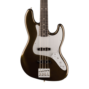 [PREORDER] Fender American Ultra II Jazz Bass Guitar, Ebony FB, Texas Tea