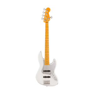 [PREORDER] Fender American Ultra II Jazz Bass V Guitar, Maple FB, Avalanche