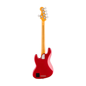 [PREORDER] Fender American Ultra II Jazz Bass V Guitar, Maple FB, Sinister Red