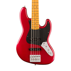 [PREORDER] Fender American Ultra II Jazz Bass V Guitar, Maple FB, Sinister Red