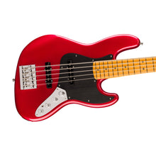 [PREORDER] Fender American Ultra II Jazz Bass V Guitar, Maple FB, Sinister Red