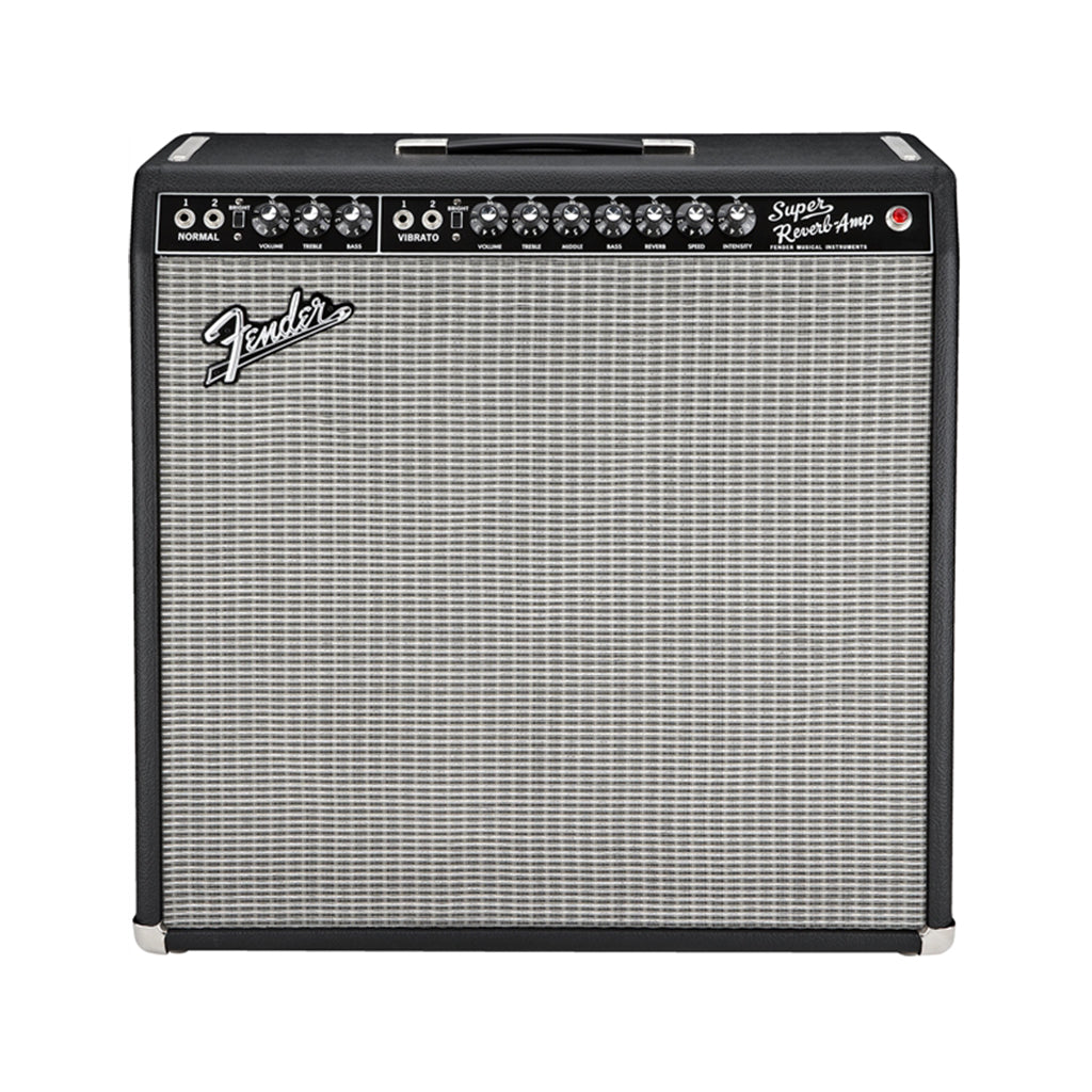 [PREORDER] Fender Amplifiers Vintage Reissue 65 Super Reverb Guitar Tube Amplifier, Black