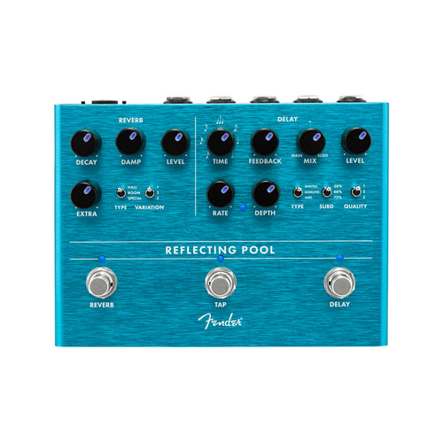 [PREORDER] Fender Reflecting Pool Delay & Reverb Guitar Effects Pedal