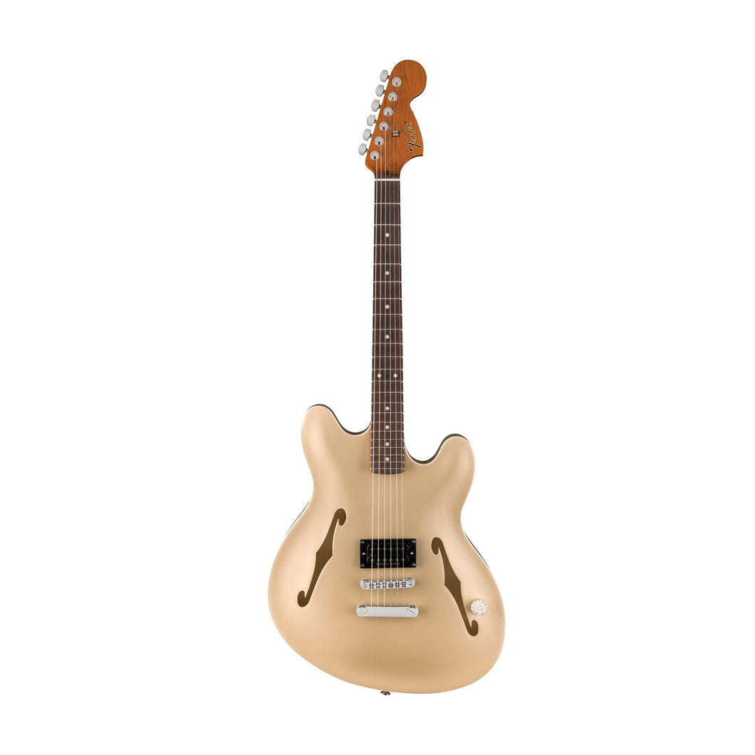 [PREORDER] Fender Tom DeLonge Starcaster Electric Guitar, RW FB, Shoreline Gold