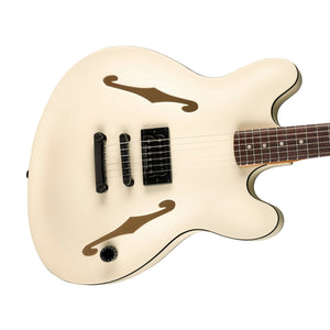 [PREORDER] Fender Tom DeLonge Starcaster Electric Guitar, RW FB, Olympic White