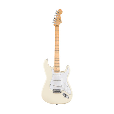 [PREORDER] Fender Standard Stratocaster Electric Guitar, Maple FB, Olympic White