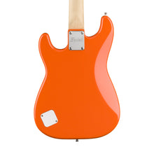 Squier FSR Mini Stratocaster Electric Guitar, Laurel FB, Competition Orange