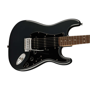 [PREORDER] Squier Affinity Series HSS Stratocaster Guitar Pack, Laurel FB, Charcoal Frost Metallic, 230V, EU